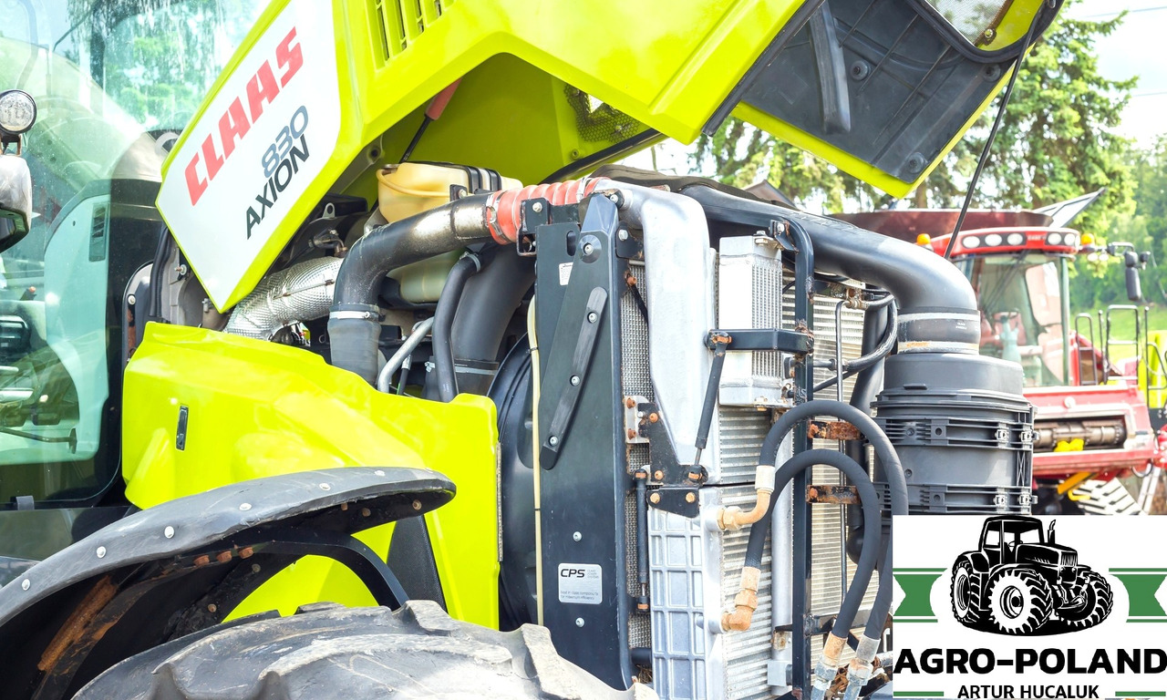Farm tractor CLAAS AXION 830 - 2017 ROK - 6364 h - ORYGINALNE OPONY: picture 8