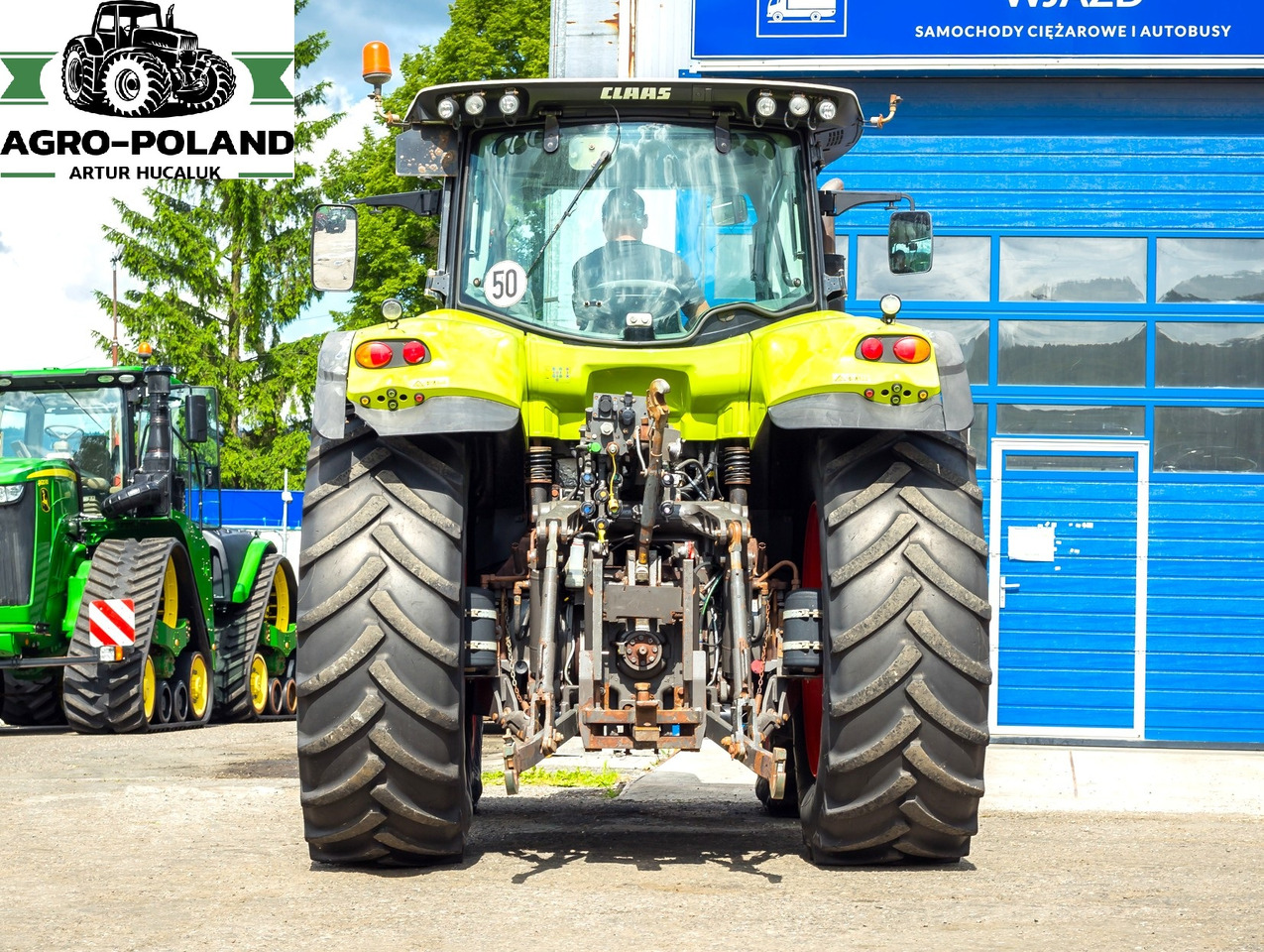 Farm tractor CLAAS AXION 830 - 2017 ROK - 6364 h - ORYGINALNE OPONY: picture 6