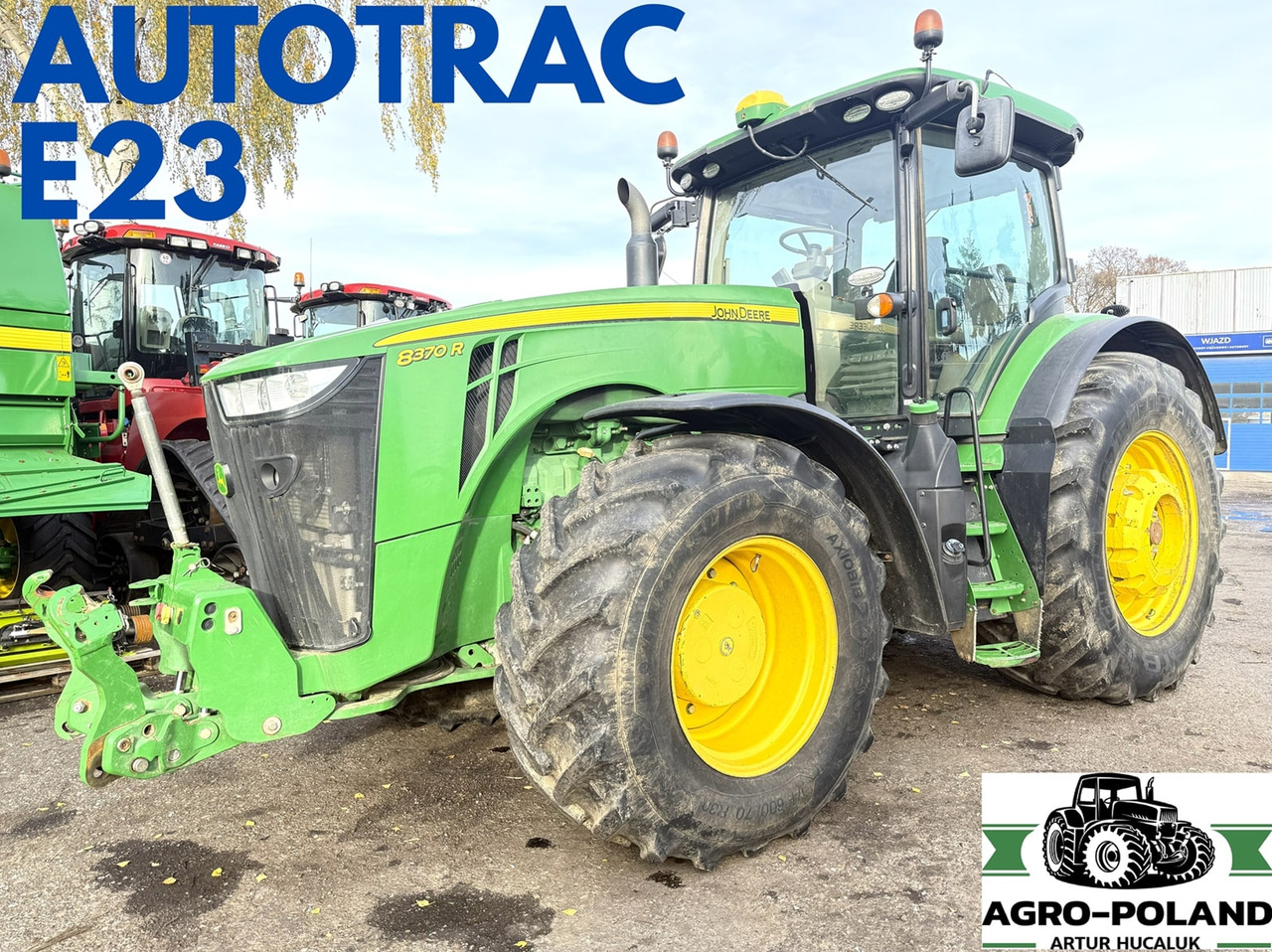 JOHN DEERE 8370 R - E23 - 2017 ROK - GPS - AUTOTRAC - Farm tractor: picture 1 JOHN DEERE 8370 R - E23 - 2017 ROK - GPS - AUTOTRAC - Farm tractor: picture 1