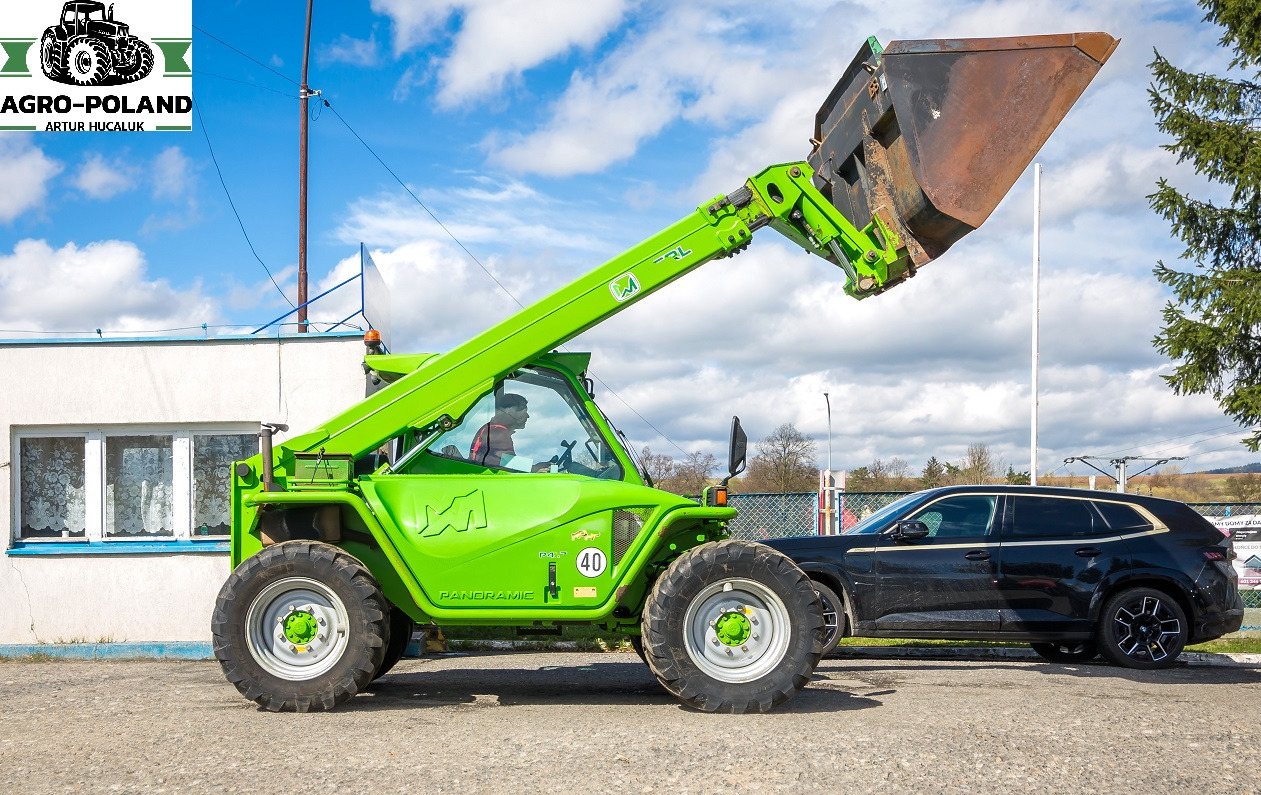 MERLO P 41.7 FARMER - 2010 ROK - WAGA - ŁYŻKA 2.5 M3- WIDŁY + UKŁAD PNEUMATYCZNY - Telescopic handler: picture 2 MERLO P 41.7 FARMER - 2010 ROK - WAGA - ŁYŻKA 2.5 M3- WIDŁY + UKŁAD PNEUMATYCZNY - Telescopic handler: picture 2
