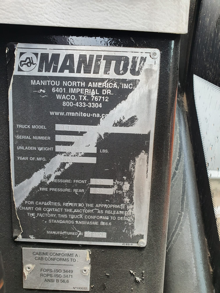 Telescopic handler Manitou MLT 741-120 LSU: picture 14