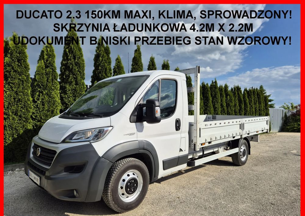 Fiat DUCATO 2.3 150KM MAXI - Open body delivery van: picture 1 Fiat DUCATO 2.3 150KM MAXI - Open body delivery van: picture 1