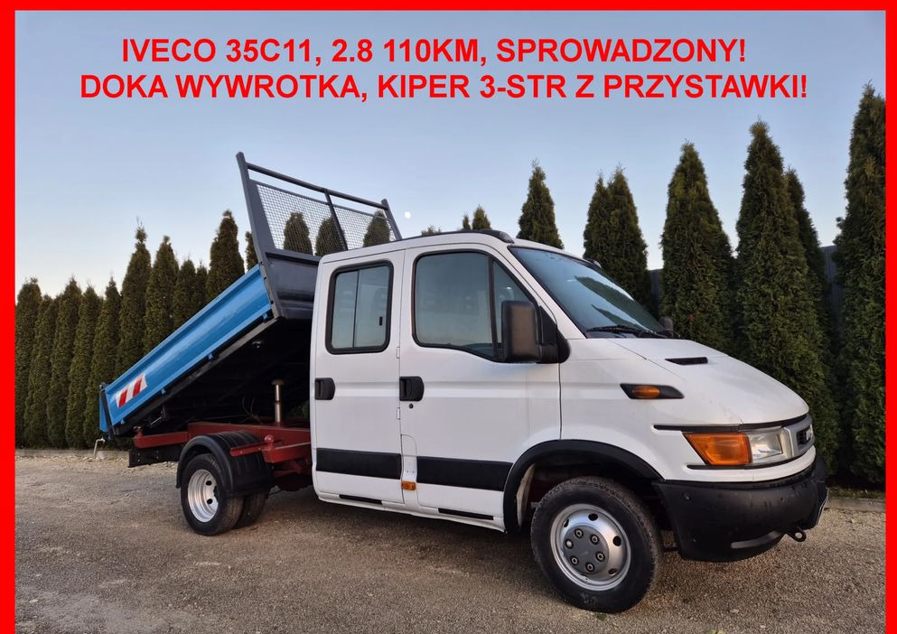 Iveco 35C11 2.8 110KM Zwykła Pompa Brygadówka - Tipper van: picture 1 Iveco 35C11 2.8 110KM Zwykła Pompa Brygadówka - Tipper van: picture 1