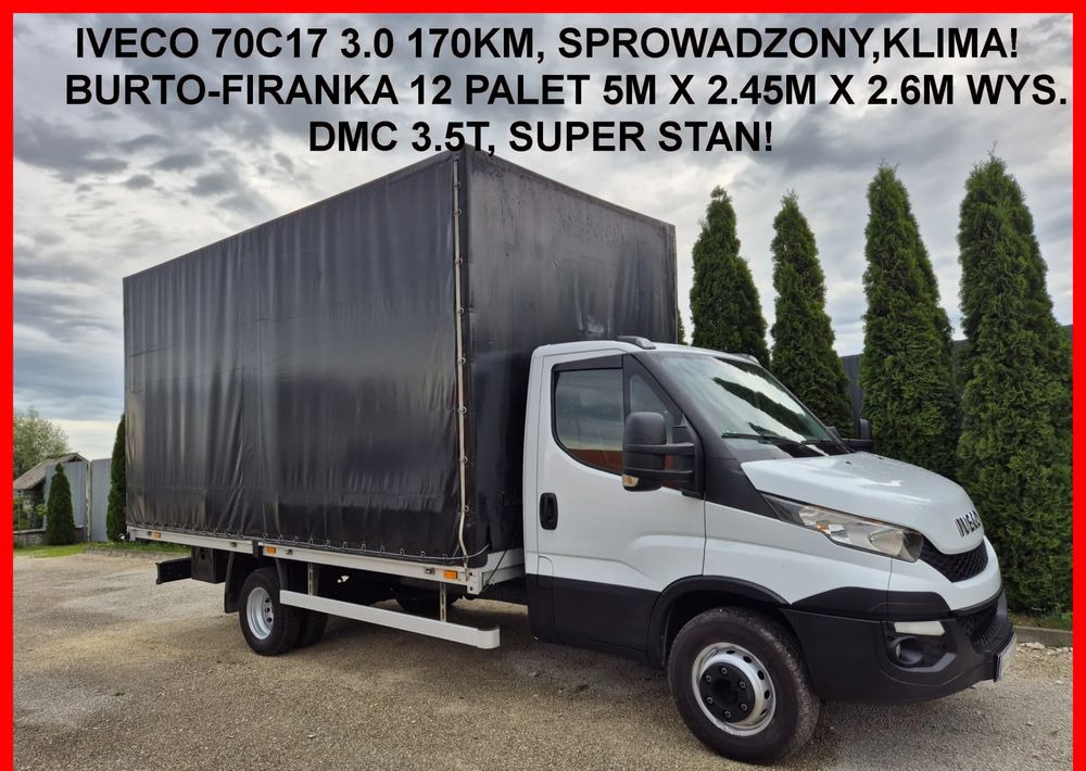 Iveco 70C17 3.0 170KM Skrzyniowy - Curtain side van: picture 1 Iveco 70C17 3.0 170KM Skrzyniowy - Curtain side van: picture 1