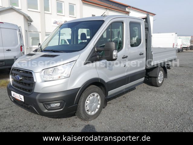 Ford Transit FT350 L2 VA DoKa 7-Sitze Pritsche Klima - Open body delivery van: picture 1 Ford Transit FT350 L2 VA DoKa 7-Sitze Pritsche Klima - Open body delivery van: picture 1