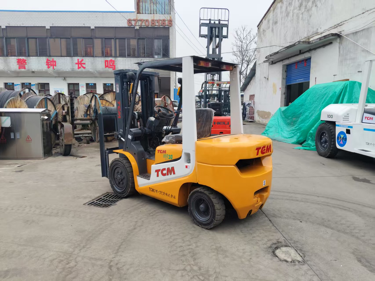 TCM FD30 Japan brand used 3 ton 4.5m diesel forklift Customizable mast clamps - Diesel forklift: picture 4 TCM FD30 Japan brand used 3 ton 4.5m diesel forklift Customizable mast clamps - Diesel forklift: picture 4