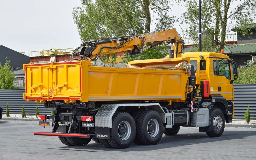 MAN TGS 26.400 / 6x4 / EURO 6 / UDT / HDS FASSI 165 / WYSUW x3 / ROTATOR / CHWYTAK / STEROWANIE RADIOWE / WZMOCNIONA RAMA / WYWROTKA / HYDROBURTA / AUTOMAT / 2017 / NOWE OPONY - 100% / NISKI PRZEBIEG - Tipper, Crane truck: picture 5 MAN TGS 26.400 / 6x4 / EURO 6 / UDT / HDS FASSI 165 / WYSUW x3 / ROTATOR / CHWYTAK / STEROWANIE RADIOWE / WZMOCNIONA RAMA / WYWROTKA / HYDROBURTA / AUTOMAT / 2017 / NOWE OPONY - 100% / NISKI PRZEBIEG - Tipper, Crane truck: picture 5