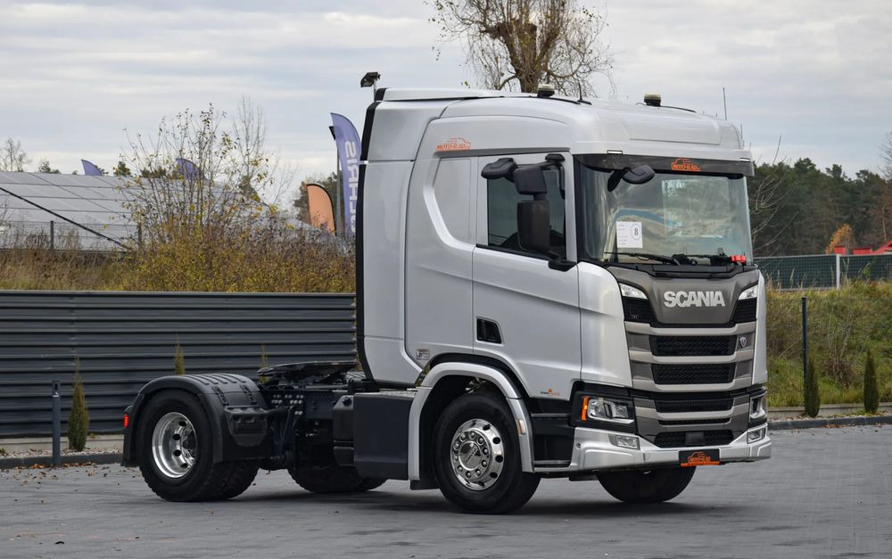 Scania R450 / HYDRAULIKA / RETARDER / ACC / KLIMA / FULL LEDY / ALUFELGI / SERWISOWANA / SPROWADZONA - Tractor unit: picture 3 Scania R450 / HYDRAULIKA / RETARDER / ACC / KLIMA / FULL LEDY / ALUFELGI / SERWISOWANA / SPROWADZONA - Tractor unit: picture 3