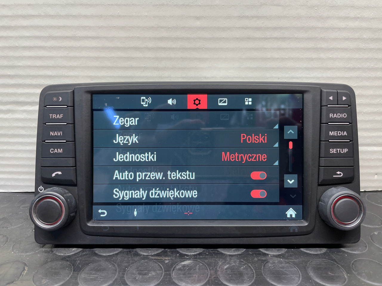 RADIO NAWIGACJA MAN TGS TGX EURO 6 81281006031 - Navigation system for Truck: picture 1 RADIO NAWIGACJA MAN TGS TGX EURO 6 81281006031 - Navigation system for Truck: picture 1