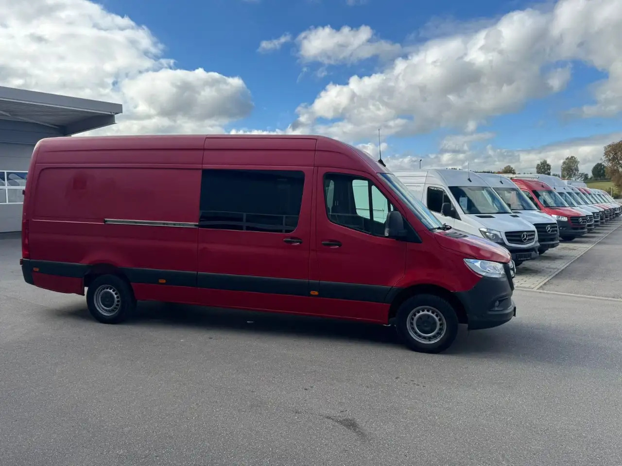 Mercedes-Benz Sprinter 317 CDI Maxi Lang Mixto AHK 3,5t MBUX - Panel van: picture 3 Mercedes-Benz Sprinter 317 CDI Maxi Lang Mixto AHK 3,5t MBUX - Panel van: picture 3