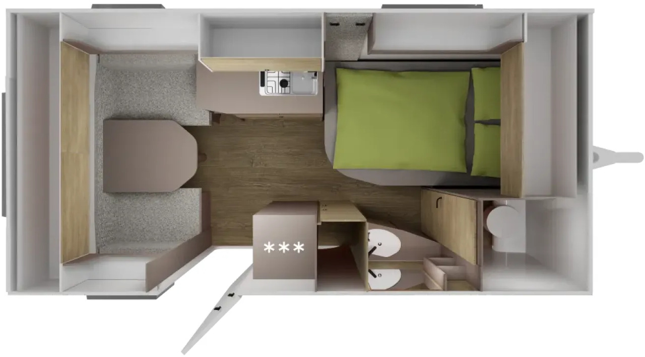 Wohnwagen NEXT 380 frei konfigurierbar - Caravan: picture 2 Wohnwagen NEXT 380 frei konfigurierbar - Caravan: picture 2