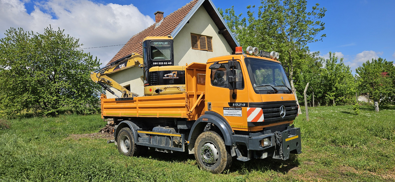 MERCEDES-BENZ 1824 ACTROS SK 4x4 - Tipper: picture 3 MERCEDES-BENZ 1824 ACTROS SK 4x4 - Tipper: picture 3