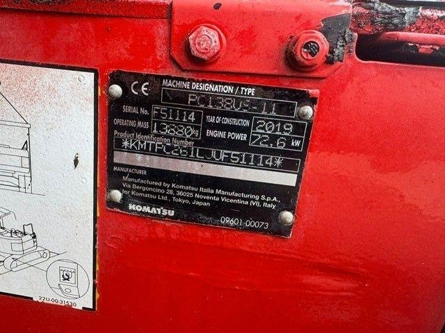 Komatsu 138US-11 - Crawler excavator: picture 5 Komatsu 138US-11 - Crawler excavator: picture 5