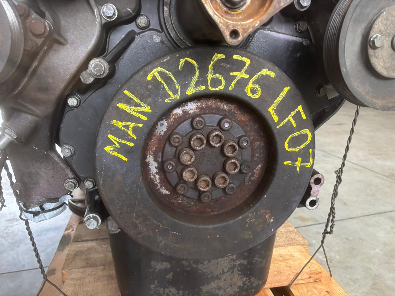 Gebrauchter MAN TGX 26.480 D 2676 LF 07 Motor - Engine for Truck: picture 4 Gebrauchter MAN TGX 26.480 D 2676 LF 07 Motor - Engine for Truck: picture 4