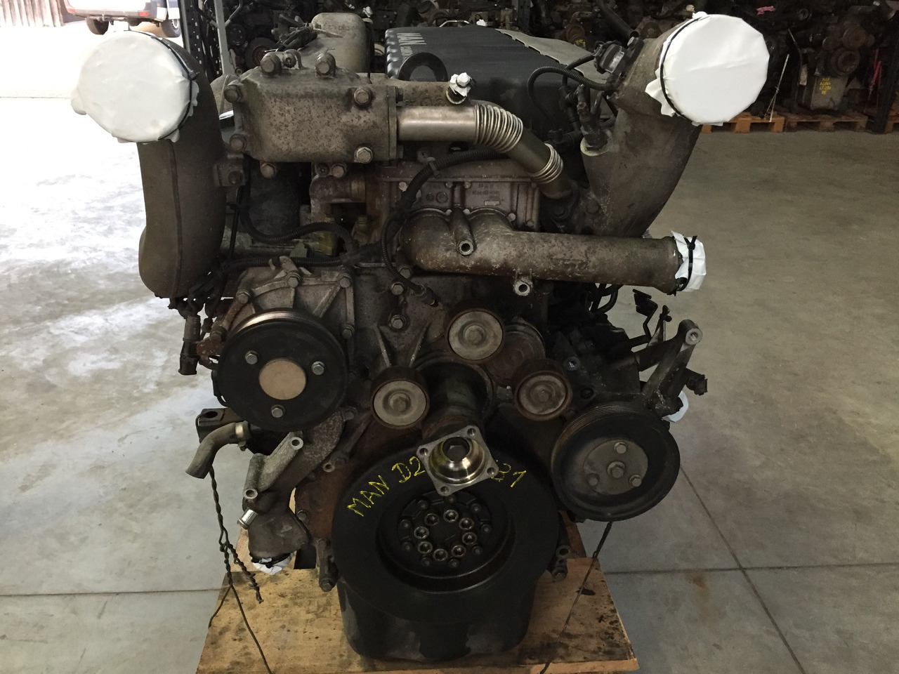 Gebrauchter Motor, MAN TGA 26.440, Motortyp: D 2066LF31, Euro 4 - Engine for Truck: picture 5 Gebrauchter Motor, MAN TGA 26.440, Motortyp: D 2066LF31, Euro 4 - Engine for Truck: picture 5