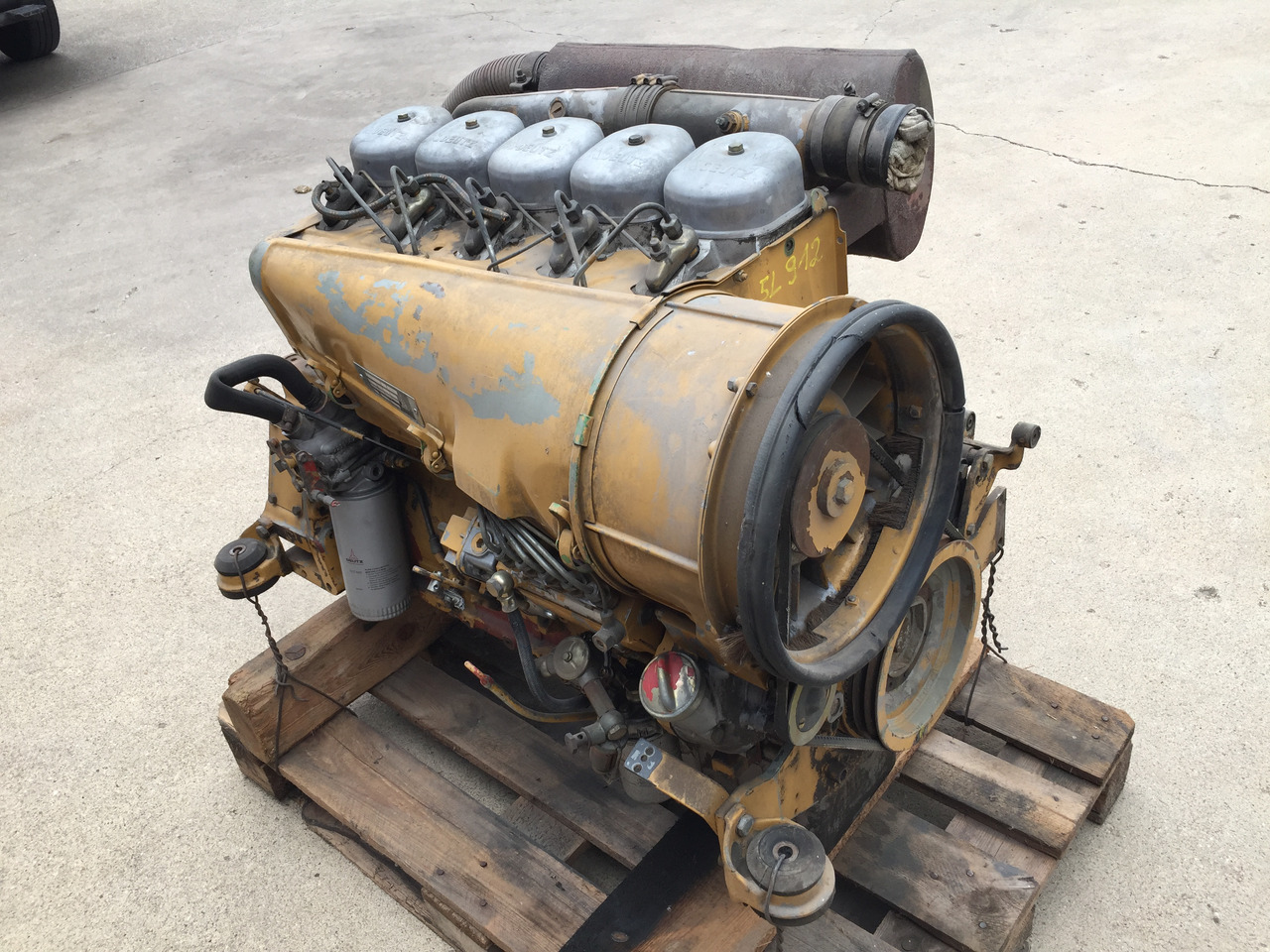 Gebrauchter Motor Magirus Deutz, Motor Typ : F5L 912, Artikel - Nr. : A 9999 9999 99 - Engine for Truck: picture 4 Gebrauchter Motor Magirus Deutz, Motor Typ : F5L 912, Artikel - Nr. : A 9999 9999 99 - Engine for Truck: picture 4