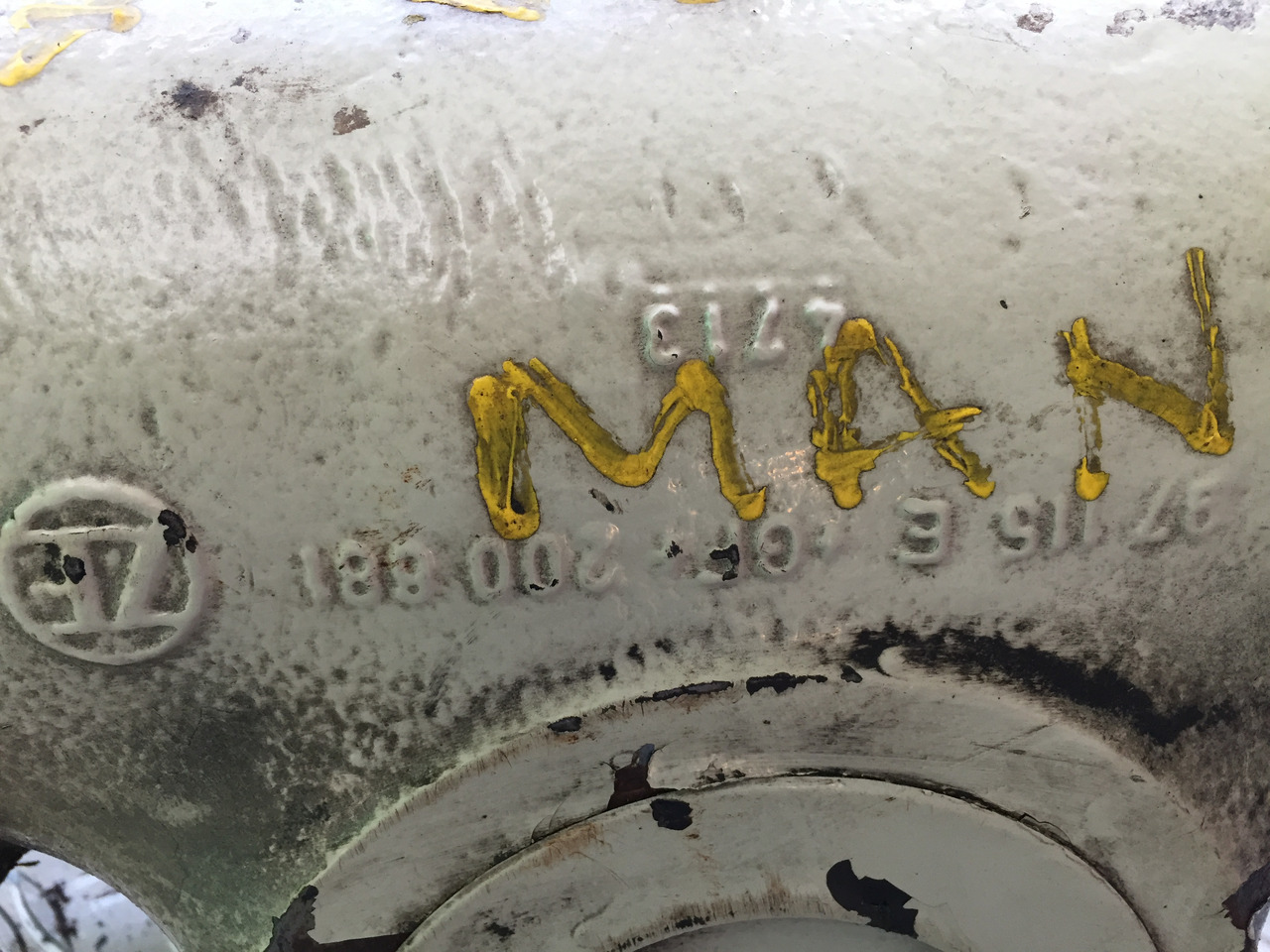 Gebrauchtes Lenkgetriebe MAN F90, 17.232, Artikel - Nr.: 81.9999 - 9999 - Steering gear for Truck: picture 5 Gebrauchtes Lenkgetriebe MAN F90, 17.232, Artikel - Nr.: 81.9999 - 9999 - Steering gear for Truck: picture 5