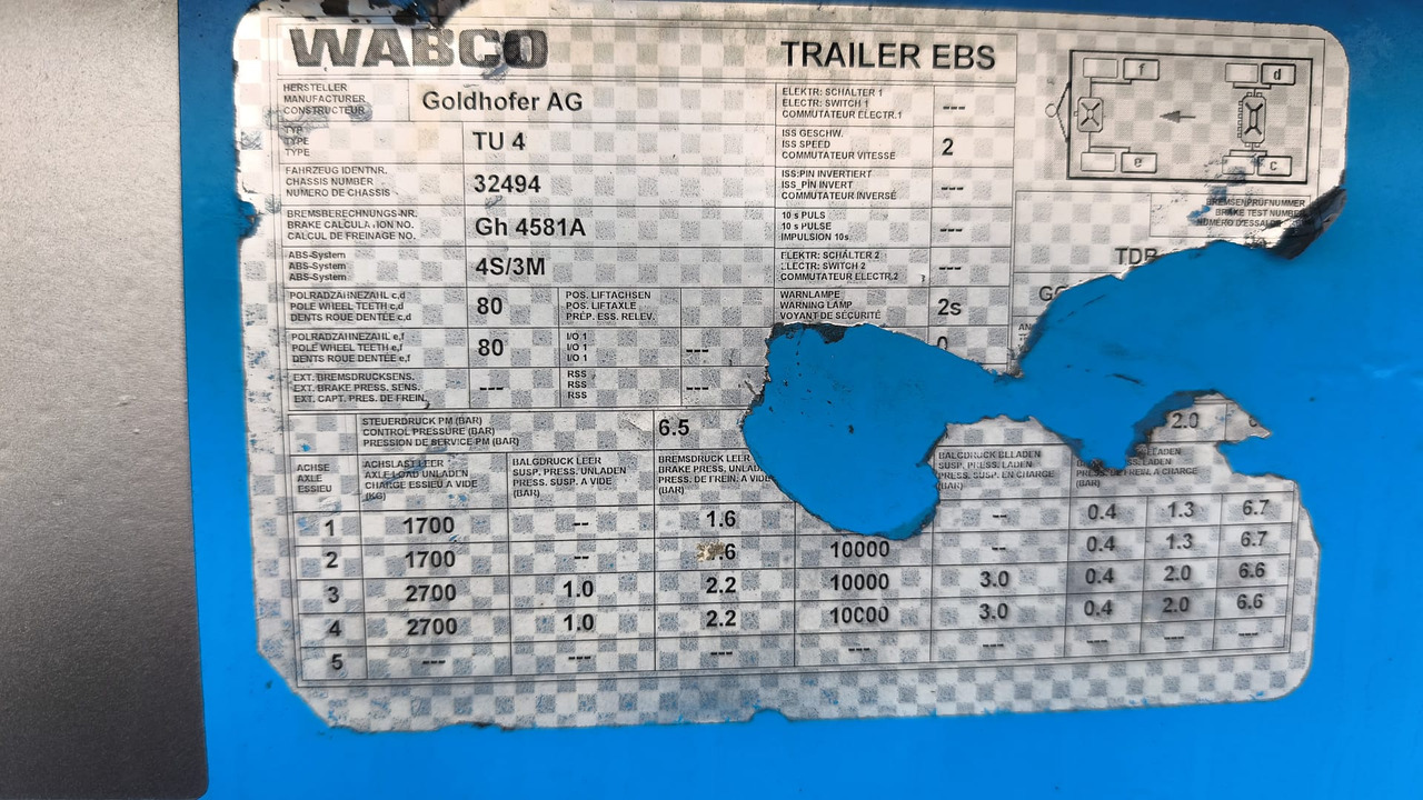 GOLDHOFER, 2010 god. - Low loader trailer: picture 5 GOLDHOFER, 2010 god. - Low loader trailer: picture 5