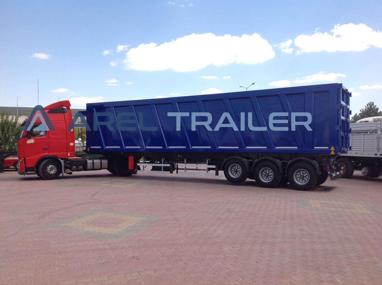 AREL TRAILER 50 M3 - 85 M3 SCRAP TIPPER TRAILER - Tipper semi-trailer: picture 2 AREL TRAILER 50 M3 - 85 M3 SCRAP TIPPER TRAILER - Tipper semi-trailer: picture 2