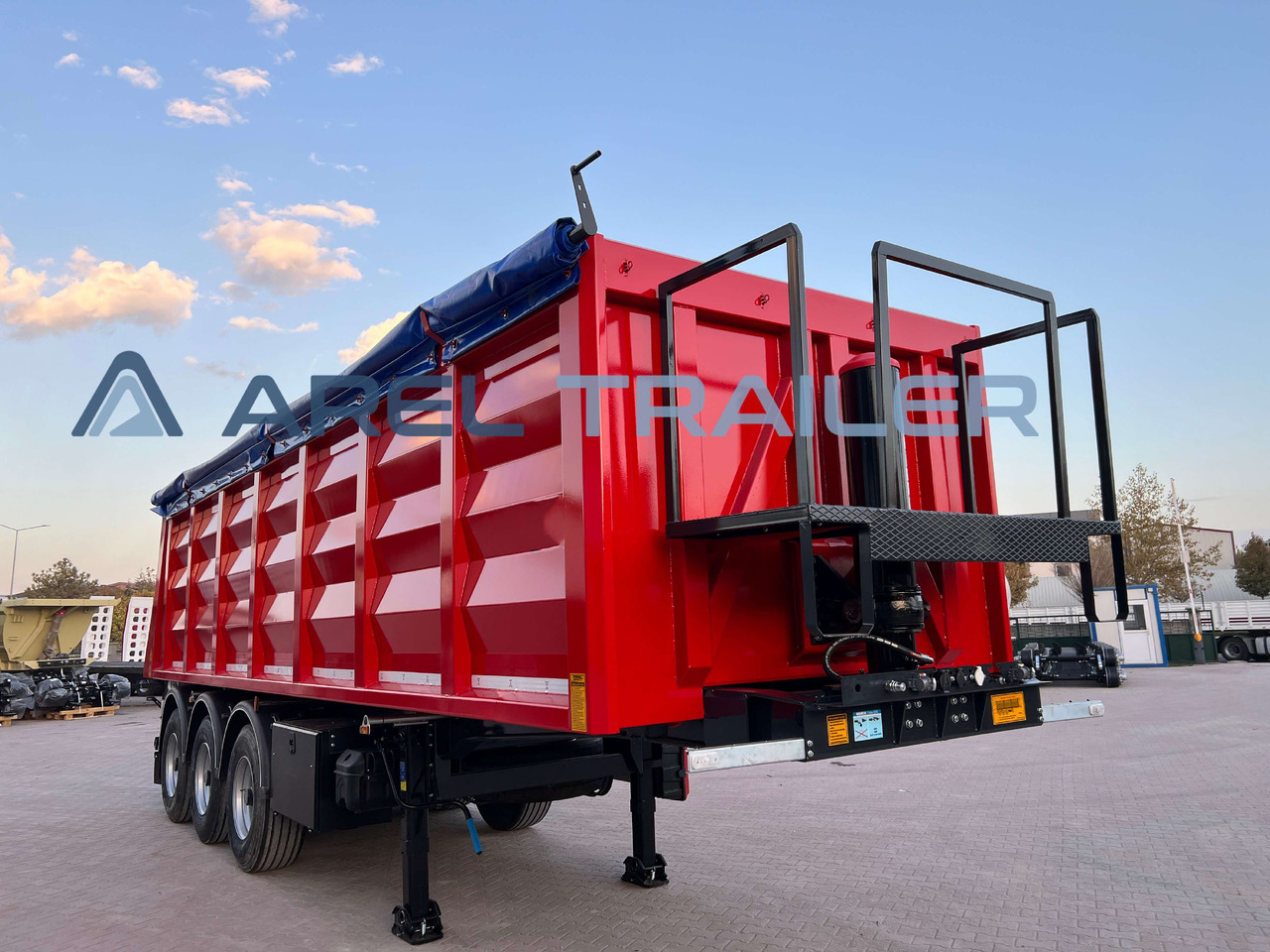 AREL TRAILER 50 M3 - 85 M3 SCRAP TIPPER TRAILER - Tipper semi-trailer: picture 4 AREL TRAILER 50 M3 - 85 M3 SCRAP TIPPER TRAILER - Tipper semi-trailer: picture 4