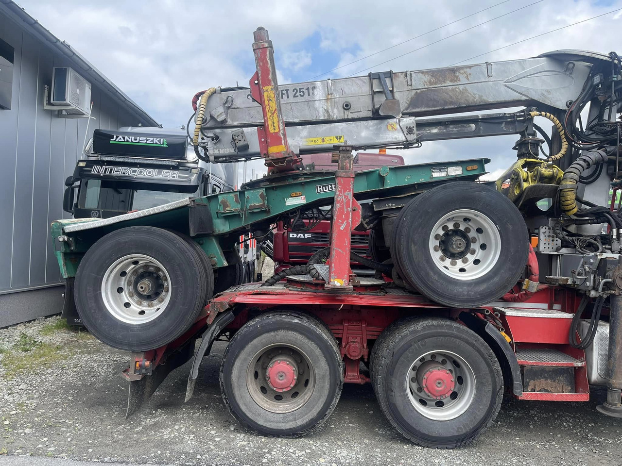 HUTTNER - Logging truck, Crane truck: picture 2 HUTTNER - Logging truck, Crane truck: picture 2