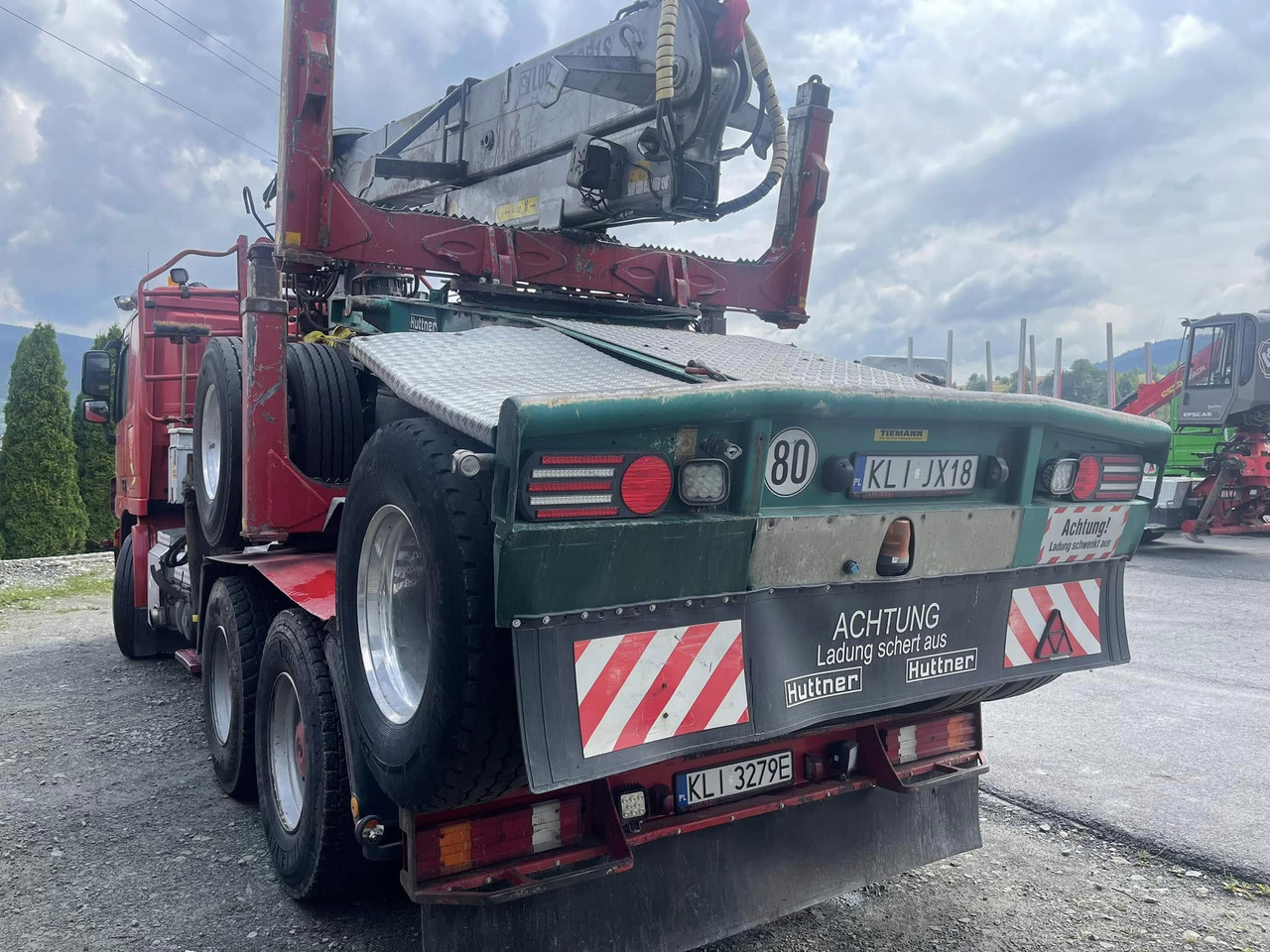 HUTTNER - Logging truck, Crane truck: picture 3 HUTTNER - Logging truck, Crane truck: picture 3