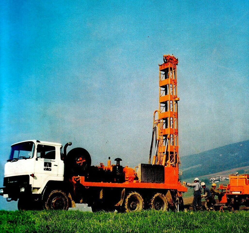 Magirus Deutz Prakla P5001 Drilling rig ,500 m Iveco Magirus Deutz - Drilling rig: picture 3 Magirus Deutz Prakla P5001 Drilling rig ,500 m Iveco Magirus Deutz - Drilling rig: picture 3
