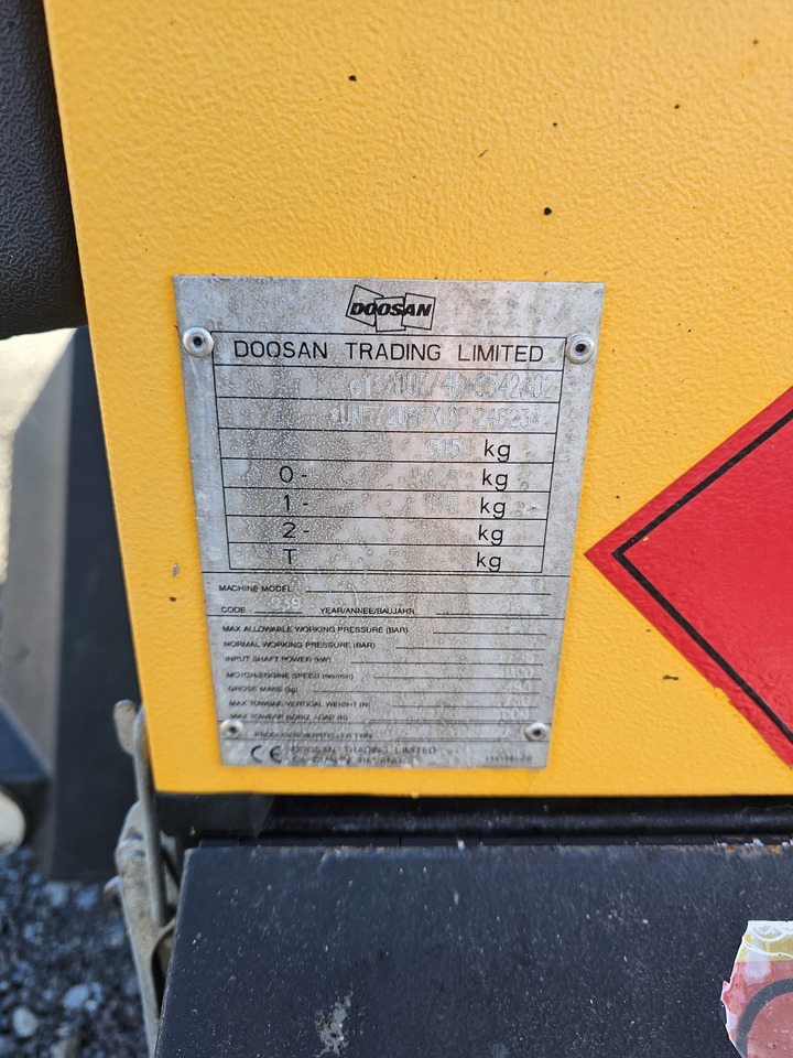 DOOSAN 7/20 - Air compressor: picture 5 DOOSAN 7/20 - Air compressor: picture 5