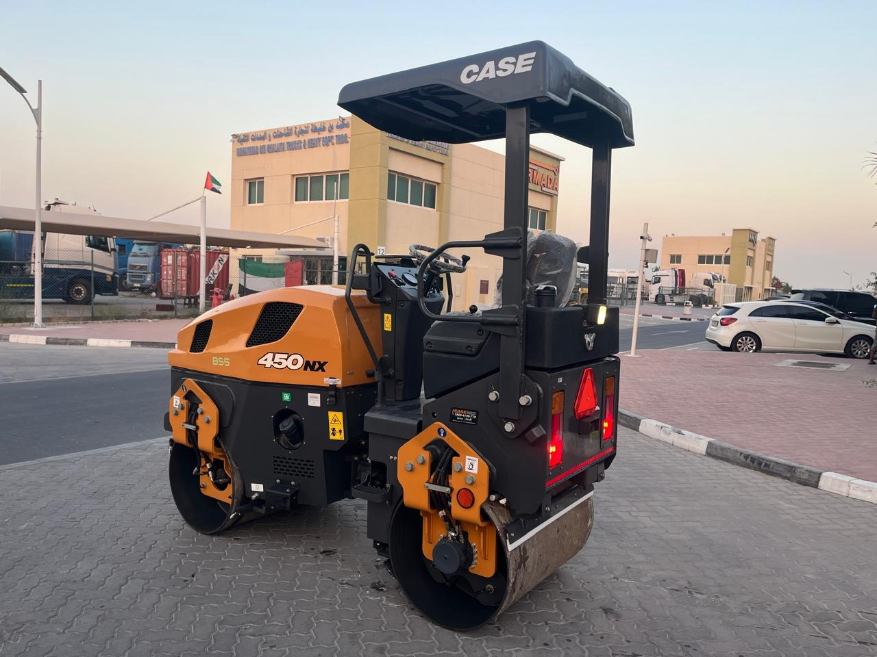 CASE 450 NX - Road roller: picture 2 CASE 450 NX - Road roller: picture 2