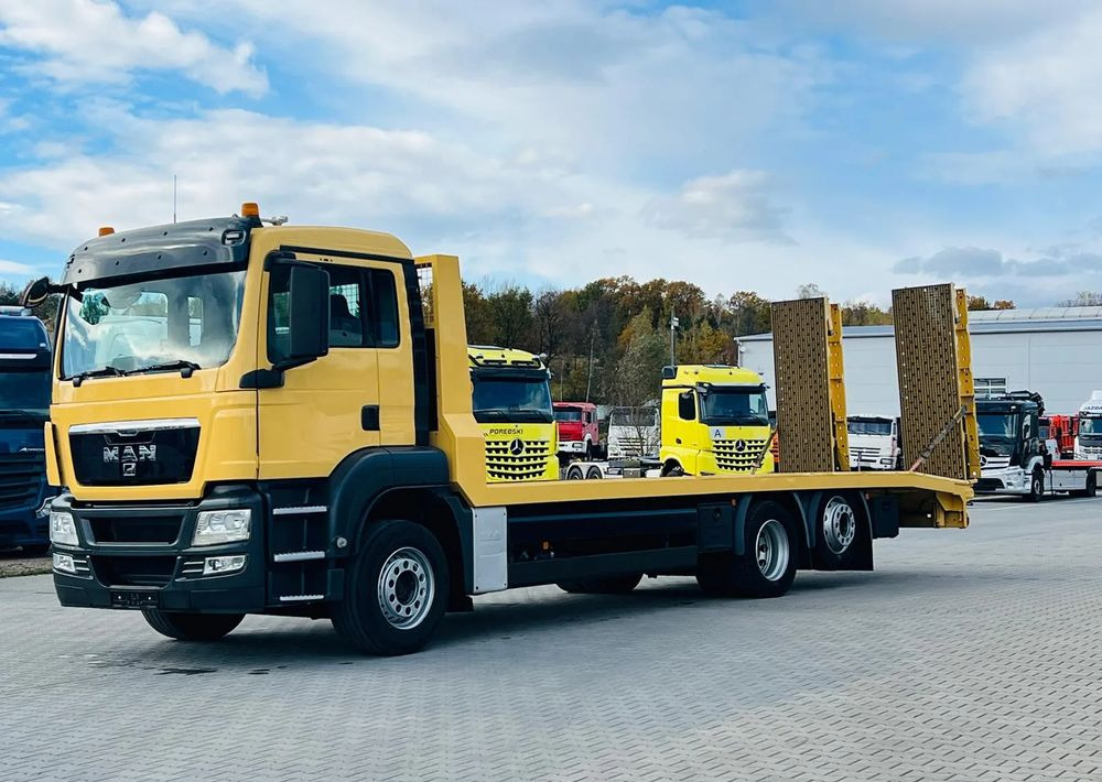 MAN TGS / 6x2/ LAWETA / PLATFORMA / NAJAZDY HYDRAULICZNE / WYCIĄGARKA / oś skrętna i podnoszona - Tow truck: picture 5 MAN TGS / 6x2/ LAWETA / PLATFORMA / NAJAZDY HYDRAULICZNE / WYCIĄGARKA / oś skrętna i podnoszona - Tow truck: picture 5