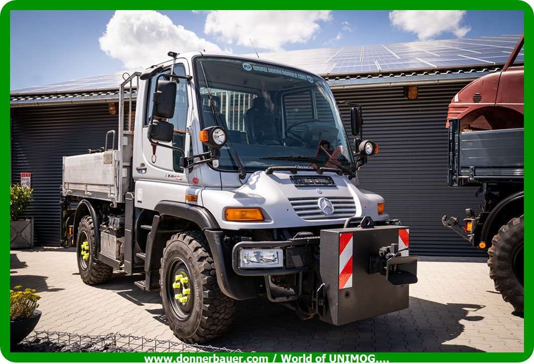 Unimog Unimog U300 mit Ladekran und Wandlerkupplung, 1a Abschlepper - Tow truck: picture 3 Unimog Unimog U300 mit Ladekran und Wandlerkupplung, 1a Abschlepper - Tow truck: picture 3