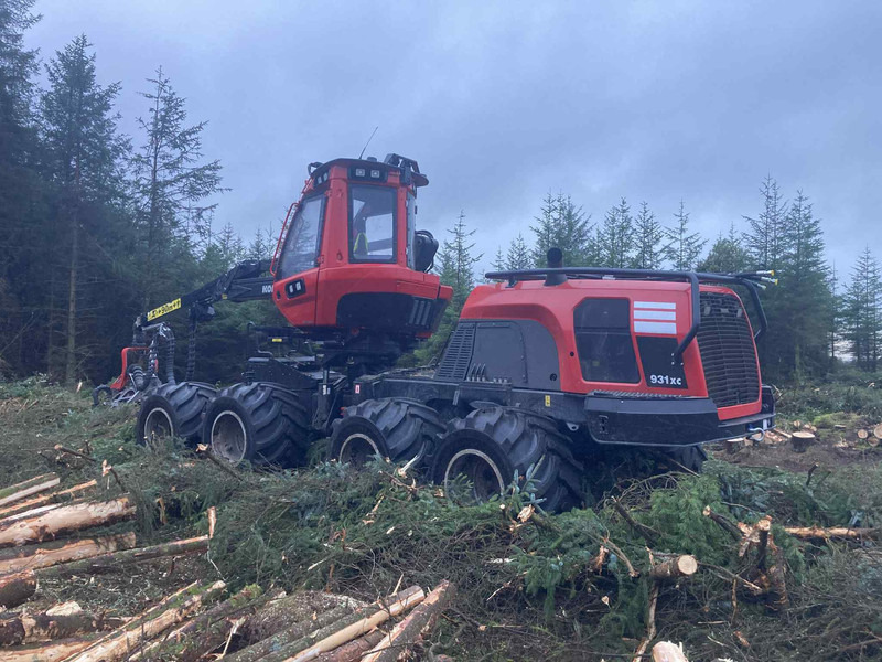 Komatsu 931XC - Forestry harvester: picture 1 Komatsu 931XC - Forestry harvester: picture 1