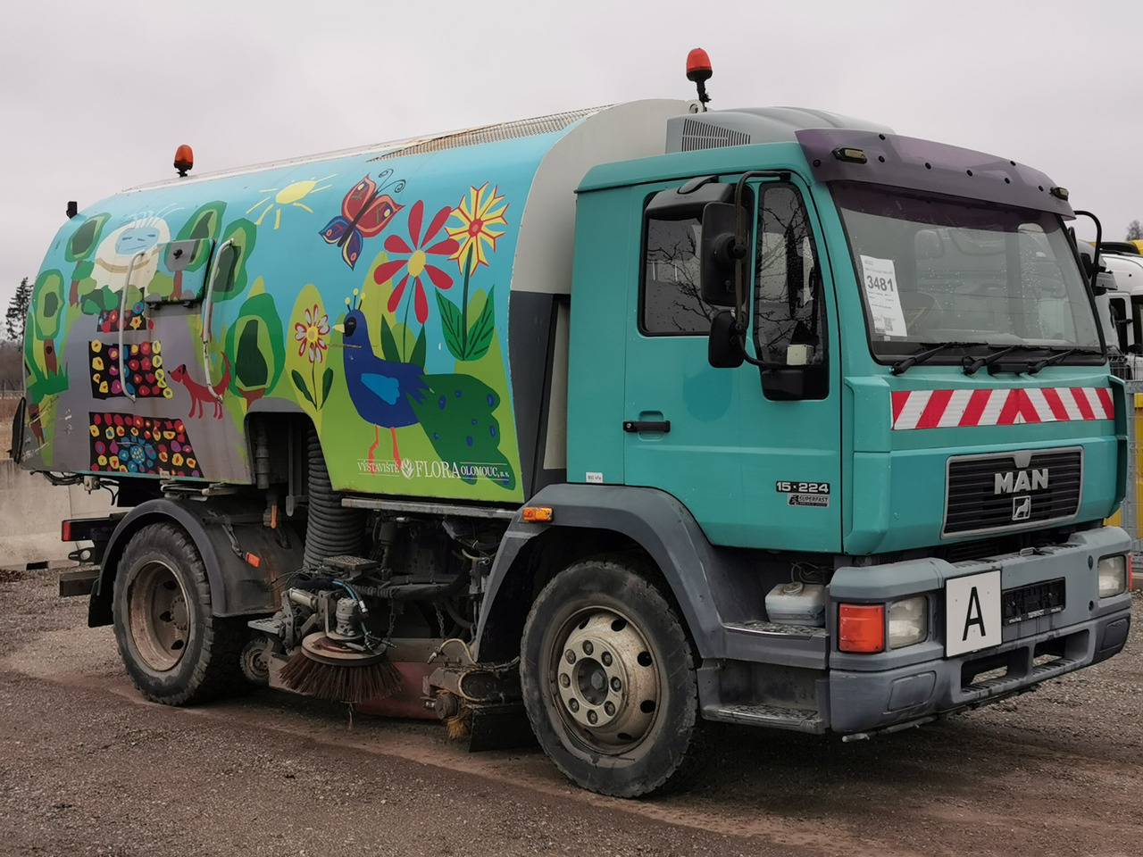 MAN 15.224 SILENT 682-LEK EURO 2 sweeper - Road sweeper: picture 3 MAN 15.224 SILENT 682-LEK EURO 2 sweeper - Road sweeper: picture 3