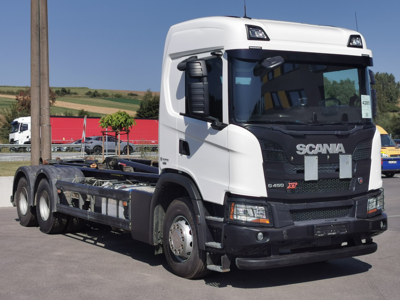 SCANIA G450 6X4 EURO 6 hook lift container truck - Hook lift truck: picture 3 SCANIA G450 6X4 EURO 6 hook lift container truck - Hook lift truck: picture 3