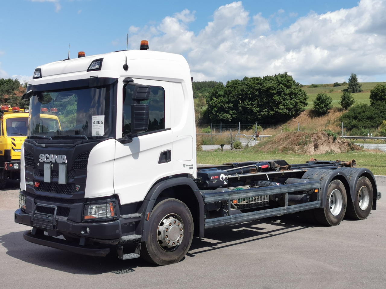 SCANIA G450 6X4 EURO 6 hook lift container truck - Hook lift truck: picture 1 SCANIA G450 6X4 EURO 6 hook lift container truck - Hook lift truck: picture 1