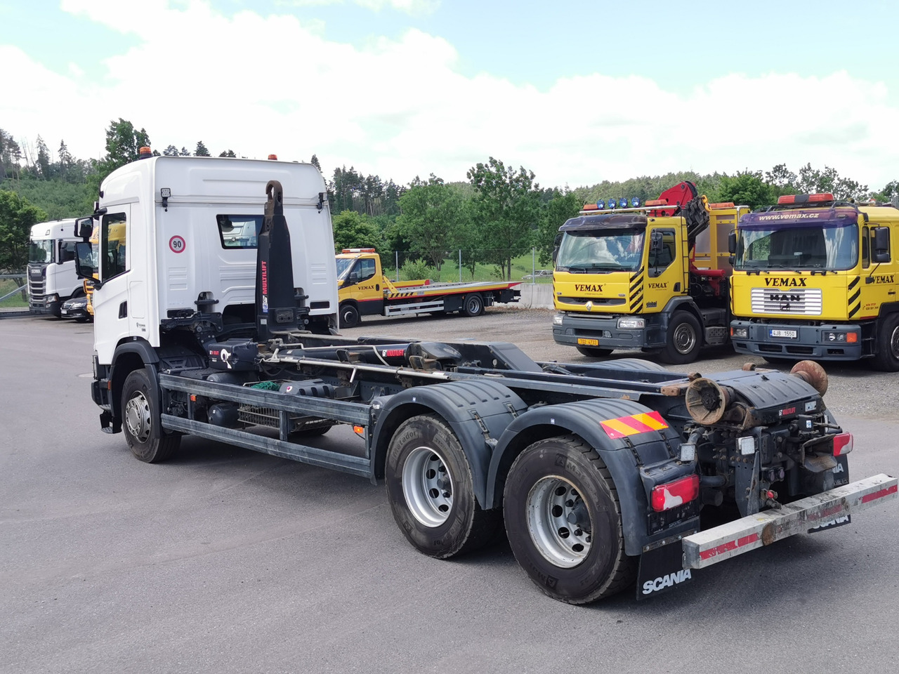 SCANIA G450 6X4 EURO 6 hook lift container truck - Hook lift truck: picture 5 SCANIA G450 6X4 EURO 6 hook lift container truck - Hook lift truck: picture 5