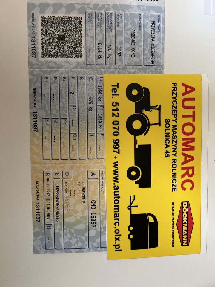 Brenderup 1050 kg DMC przyczepa do 1 konia jednokonna KAT B - Horse trailer: picture 5 Brenderup 1050 kg DMC przyczepa do 1 konia jednokonna KAT B - Horse trailer: picture 5