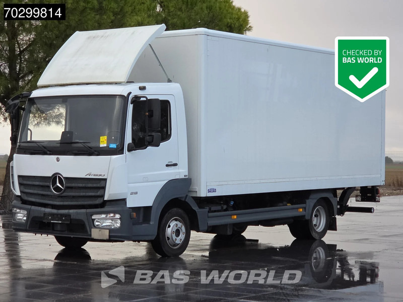 Mercedes-Benz Atego 816 4X2 Manual - Suspensión Mecánica - Plataforma elevadora trasera - Euro 6 - Box truck: picture 1 Mercedes-Benz Atego 816 4X2 Manual - Suspensión Mecánica - Plataforma elevadora trasera - Euro 6 - Box truck: picture 1