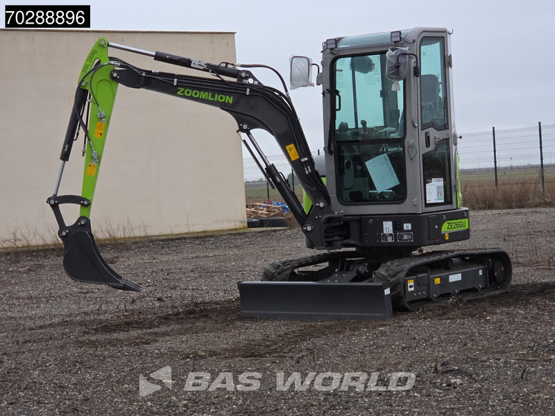 Zoomlion ZE26 GU Garantía de fábrica - A/C - Certificado CE - Mini excavator: picture 2 Zoomlion ZE26 GU Garantía de fábrica - A/C - Certificado CE - Mini excavator: picture 2