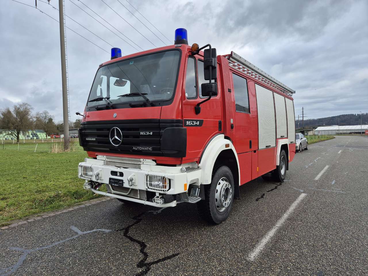 MERCEDES-BENZ 1634 AF - Fire truck: picture 2 MERCEDES-BENZ 1634 AF - Fire truck: picture 2