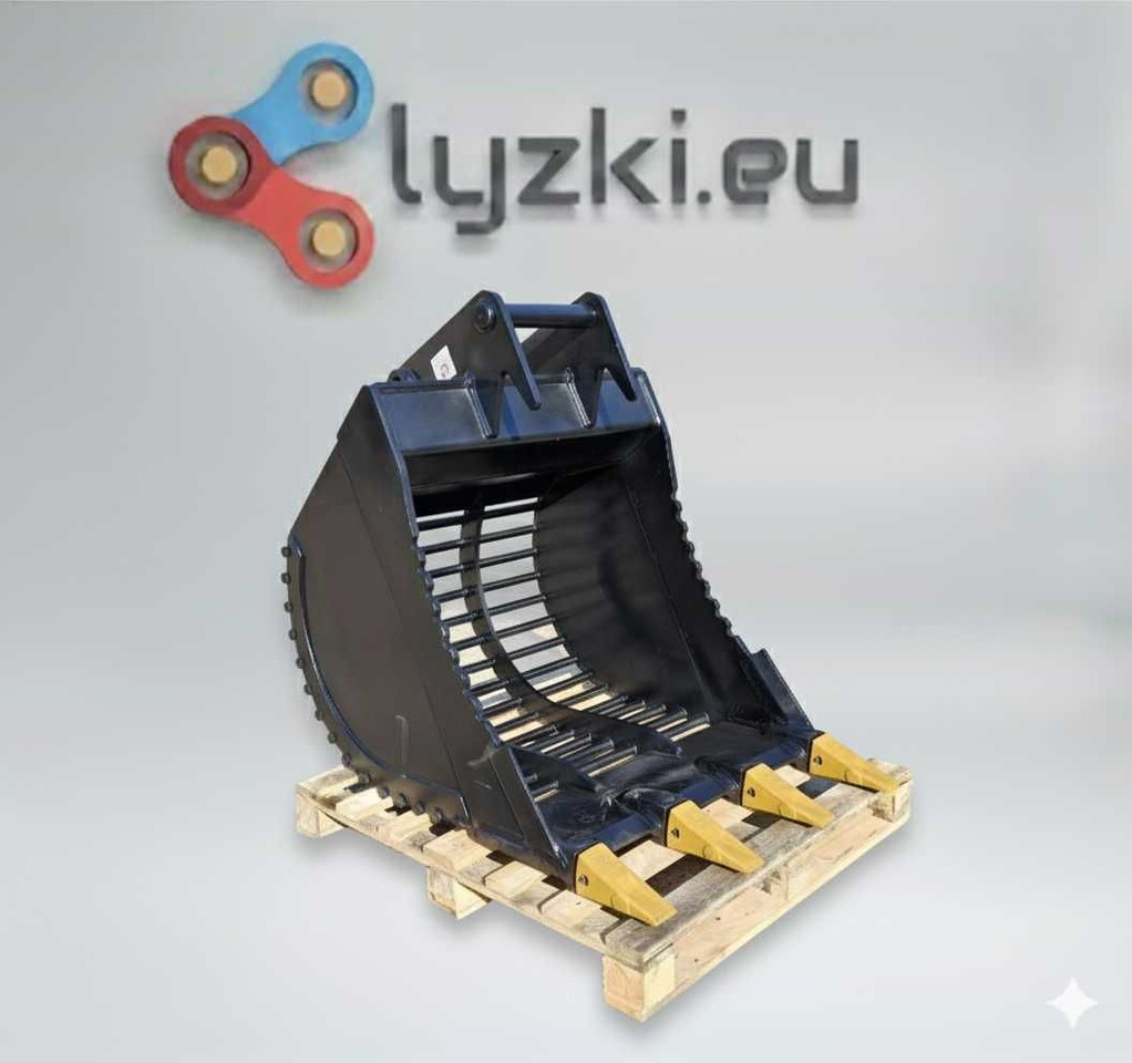 Łyżka ażurowa przesiewająca Koparka kołowa gąsienicowa 120cm Szczelina - Sorting bucket for Excavator: picture 1 Łyżka ażurowa przesiewająca Koparka kołowa gąsienicowa 120cm Szczelina - Sorting bucket for Excavator: picture 1