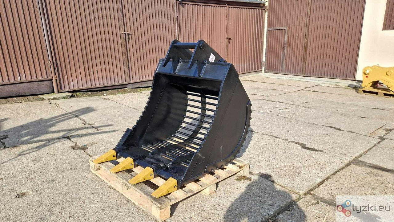 Łyżka ażurowa przesiewająca Koparka kołowa gąsienicowa 120cm Szczelina - Sorting bucket for Excavator: picture 3 Łyżka ażurowa przesiewająca Koparka kołowa gąsienicowa 120cm Szczelina - Sorting bucket for Excavator: picture 3