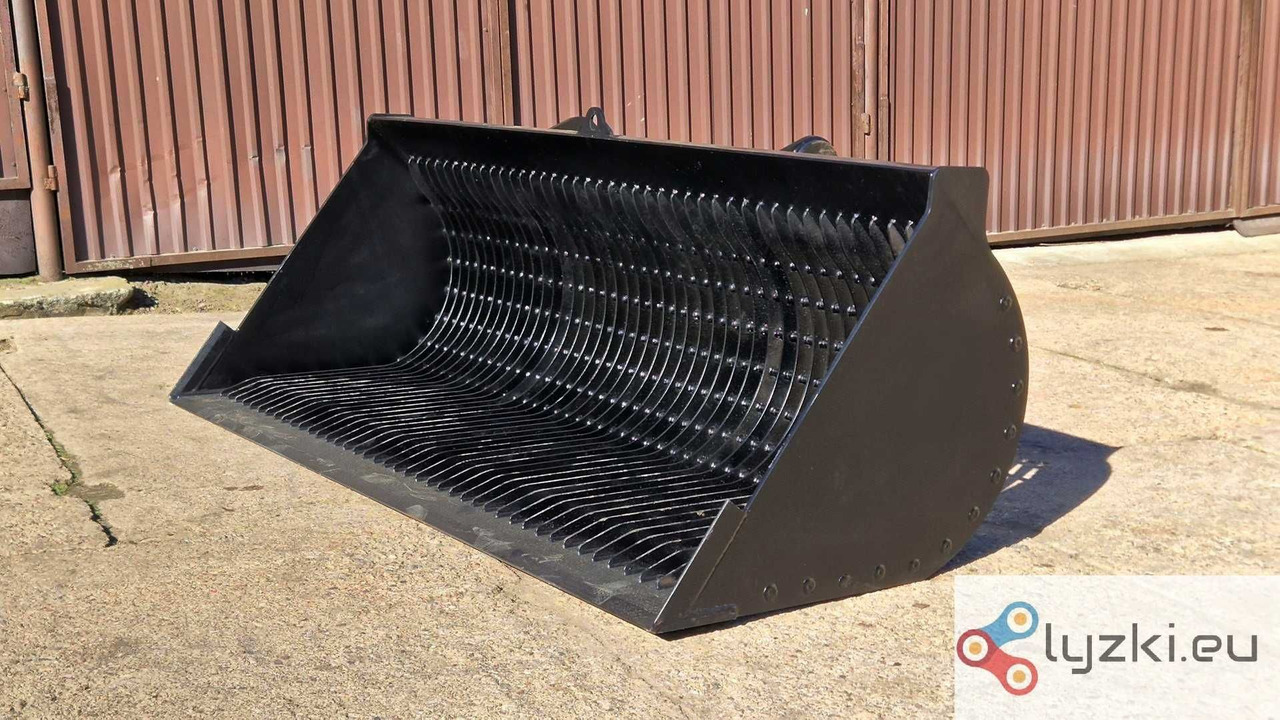 Łyżka przesiewająca do kamieni przesiewacz ładowarka JCB Manitou Dieci - Sorting bucket for Loader: picture 1 Łyżka przesiewająca do kamieni przesiewacz ładowarka JCB Manitou Dieci - Sorting bucket for Loader: picture 1