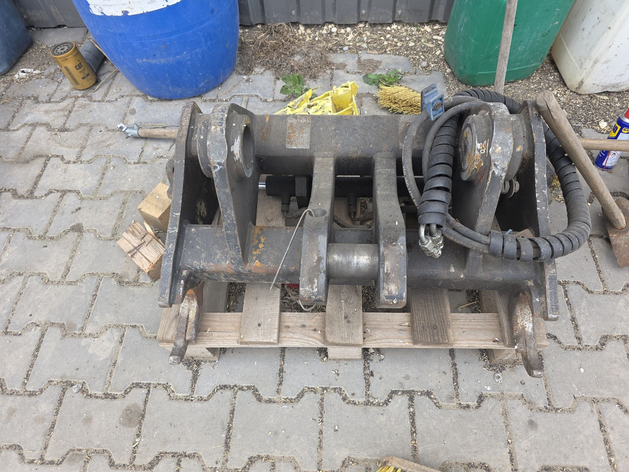 Szybkozlacze hydrauliczne ladowarka teleskopowa cat th manitou adapter - Quick coupler for Telescopic handler: picture 1 Szybkozlacze hydrauliczne ladowarka teleskopowa cat th manitou adapter - Quick coupler for Telescopic handler: picture 1