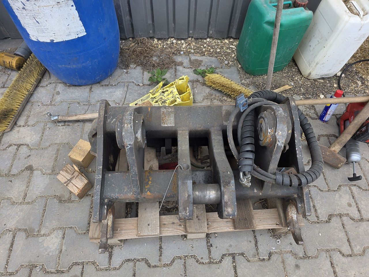 Szybkozlacze hydrauliczne ladowarka teleskopowa cat th manitou adapter - Quick coupler for Telescopic handler: picture 4 Szybkozlacze hydrauliczne ladowarka teleskopowa cat th manitou adapter - Quick coupler for Telescopic handler: picture 4