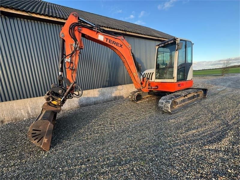 Terex TC75 MED ENGCON ROTORTILT - Crawler excavator: picture 1 Terex TC75 MED ENGCON ROTORTILT - Crawler excavator: picture 1