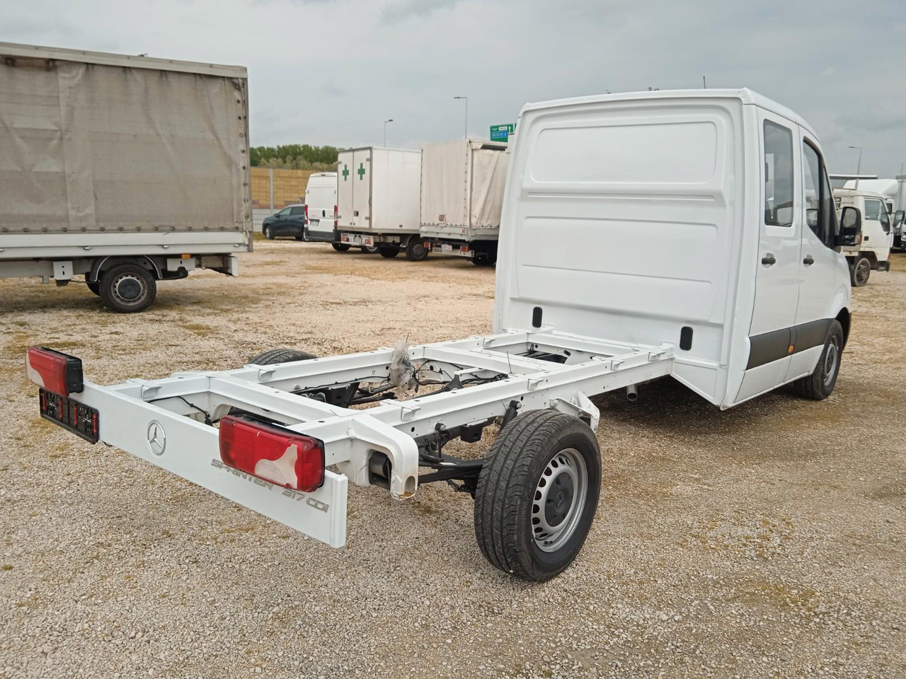 Mercedes-Benz 317 CDI Doka Pritsche - Open body delivery van, Combi van: picture 2 Mercedes-Benz 317 CDI Doka Pritsche - Open body delivery van, Combi van: picture 2