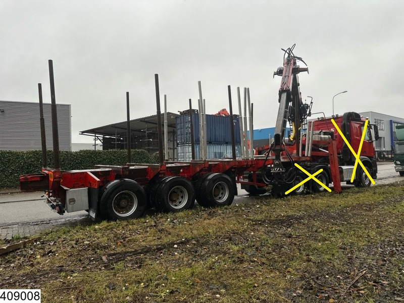 Billaud Chassis Wood transport, Steel suspension, Extendable - Logging semi-trailer: picture 3 Billaud Chassis Wood transport, Steel suspension, Extendable - Logging semi-trailer: picture 3