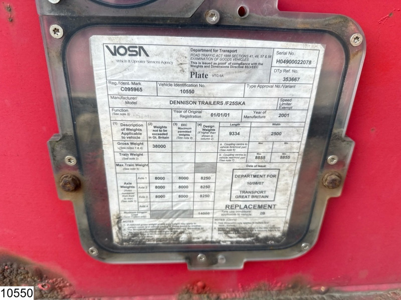 Container transporter/ Swap body semi-trailer Dennison Container 20 - 30 FT: picture 9