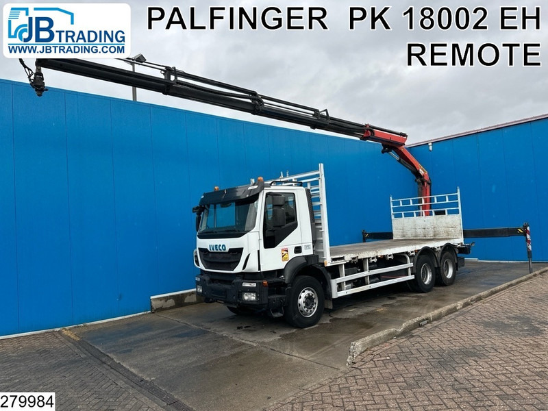 Iveco 260T41 6X4, EURO 6, Steel suspension, Palfinger - Dropside/ Flatbed truck, Crane truck: picture 1 Iveco 260T41 6X4, EURO 6, Steel suspension, Palfinger - Dropside/ Flatbed truck, Crane truck: picture 1